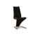 Modell 7800 Esszimmerstühle aus schwarzem Leder von Rolf Benz, 6 . Set 7