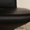 Modell 7800 Esszimmerstühle aus schwarzem Leder von Rolf Benz, 6 . Set 3