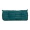 Togo 3-Seater Sofa in Petrol Blue by Michel Ducaroy for Ligne Roset, Image 6