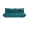 Togo 3-Seater Sofa in Petrol Blue by Michel Ducaroy for Ligne Roset, Image 1