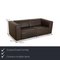 3-Seater and 2-Seater Sofa in Anthracite Leather from Ewald Schillig, Set of 2 3