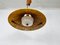 Mid-Century Teak and Cord Pendant Lamp attributed to Temde, 1960s, Image 6