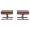Rosewood Bedside Tables by Gianfranco Frattini for Bernini, 1960s, Set of 2 1
