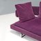 Lila Stoff A320cs Arne Sofa von Antonio Citterio für B&b Italia / C&b Italia, 2007 7