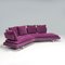 Purple Fabric A320cs Arne Sofa attributed to Antonio Citterio for B&b Italia / C&b Italia, 2007 2