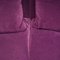 Purple Fabric A320cs Arne Sofa attributed to Antonio Citterio for B&b Italia / C&b Italia, 2007 8
