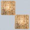 Square Textured Glass Wall Light, Germany, 1960s, Image 10