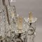 Vintage Chandelier in Glass & Metal, Image 3