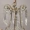 Vintage Chandelier in Glass & Metal 5