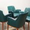 Armchairs in Leatherette from Cassina, Italy, 1950s, Set of 8, Image 3