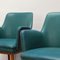 Armchairs in Leatherette from Cassina, Italy, 1950s, Set of 8, Image 5