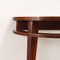 Console Table in Mahogany Veneer, Italy, 1950s, Image 4