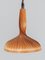 Natural Wooden Lamp attributed to Hans-Agne Jakobsson for Ab Ellysett Markaryd, Sweden, 1959 12