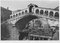 Andres, Venedig: Canale Grande mit Rialtobrücke, 1955, Silbergelatineabzug 1