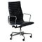 Chaise de Bureau EA119 en Cuir Noir par Charles & Ray Eames pour Herman Miller, 2007 1