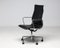 EA119 Executive Desk Chair in Black Leather by Charles & Ray Eames for Herman Miller, 2007, Image 5