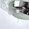 Lampada da soffitto Art Déco in metallo cromato, anni '30, Immagine 5