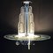 Art Deco Chrome Ceiling Lamp, 1930s 10