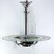 Art Deco Chrome Ceiling Lamp, 1930s, Image 11