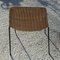 Metal and Wicker Chair, 1980s 4