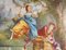 Bigotto, Scene figurative, Fine XIX secolo, Dipinti su porcellana, Con cornice, set di 2, Immagine 5