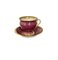Empire Style Cup and Saucer from Royal Copenhagen, Set of 2, Image 4