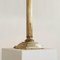 Lámpara de mesa neoclásica antigua de latón patinado, años 20, Imagen 5