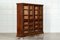 Large English Oak Glazed Bookcase, 1900s 3