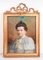 V. Morel, Retrato de mujer, 1800, pastel, enmarcado, Imagen 1