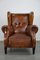 Fauteuil Vintage en Cuir Marron 3