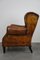 Vintage Brown Leather Armchair 6