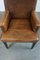 Vintage Brown Leather Armchair, Image 7