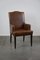 Vintage Brown Leather Armchair 1