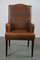 Vintage Brown Leather Armchair 3
