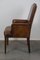 Vintage Brown Leather Armchair 6