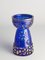 Mid-Century Modern Cobalt Blue and Gold Glass Hyacinth Vase by Walther Glas, 1970s, Image 16