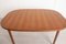 Mid-Century Extending Teak Dining Table from Ulferts, Sweden, 1960s, Image 2