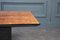 Tavolino da caffè in radica e legno laccato nero, anni '80, Immagine 6