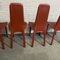 Chaises de Salle à Manger en Cuir Full Saddle de Cidue, Italie, 1980s, Set de 8 10