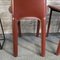 Full Saddle Leather Dining Chairs from Cidue, Italy, 1980s, Set of 8 12