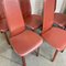 Full Saddle Leather Dining Chairs from Cidue, Italy, 1980s, Set of 8 5