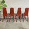 Full Saddle Leather Dining Chairs from Cidue, Italy, 1980s, Set of 8 8