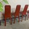 Full Saddle Leather Dining Chairs from Cidue, Italy, 1980s, Set of 8, Image 9