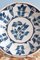 Spanish Manises Blue & White Dish, 19th Century, Image 2