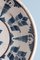 Spanish Manises Blue & White Dish, 19th Century, Image 3