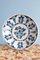 Spanish Manises Blue & White Dish, 19th Century 1