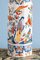 Dutch Delftware Polychrome Chinoiserie Vase Table Lamps, 19th Century, Set of 2 5