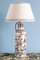 Dutch Delftware Polychrome Chinoiserie Vase Table Lamps, 19th Century, Set of 2 2