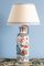 Dutch Delftware Polychrome Chinoiserie Vase Table Lamps, 19th Century, Set of 2 3