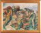 Escuela francesa, Paisaje con iglesia, Pintura al óleo sobre lienzo, Principios del siglo XX, Enmarcado, Imagen 7